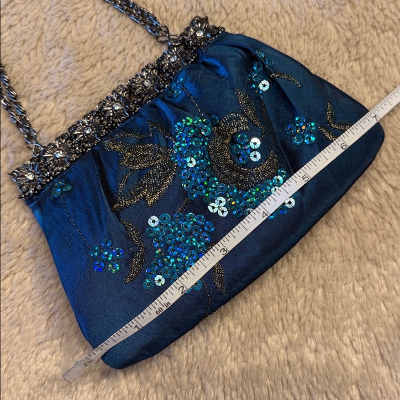 ERMO Vintage Sequin Clutch Bag - Picture 15 of 16